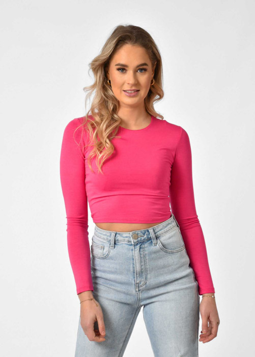 Levi top fuchsia
