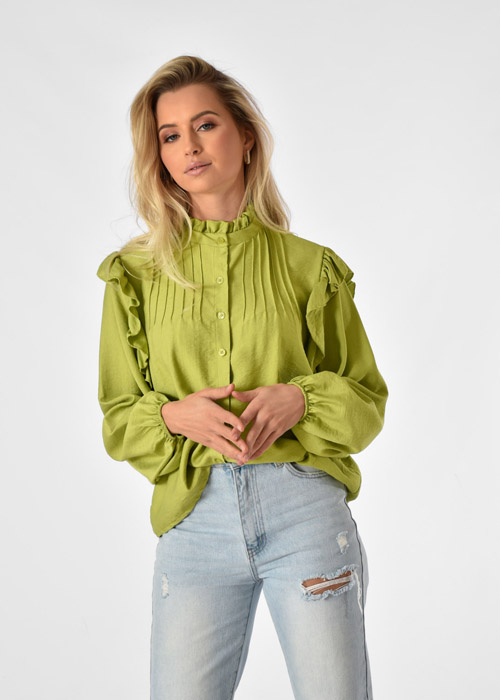 Julie blouse lime