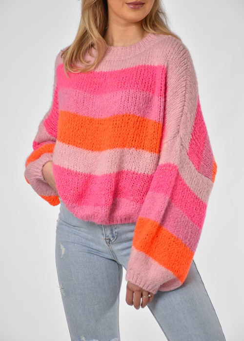 Olivia trui roze 