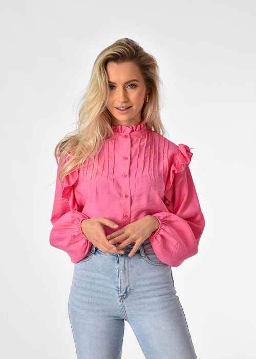 Julie blouse fuchsia