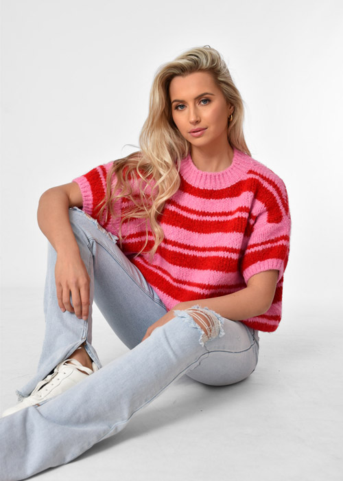 Estelle trui roze