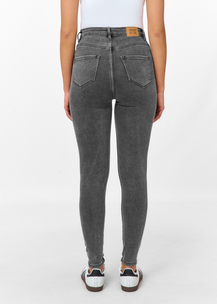 Skinny jeans stone grijs
