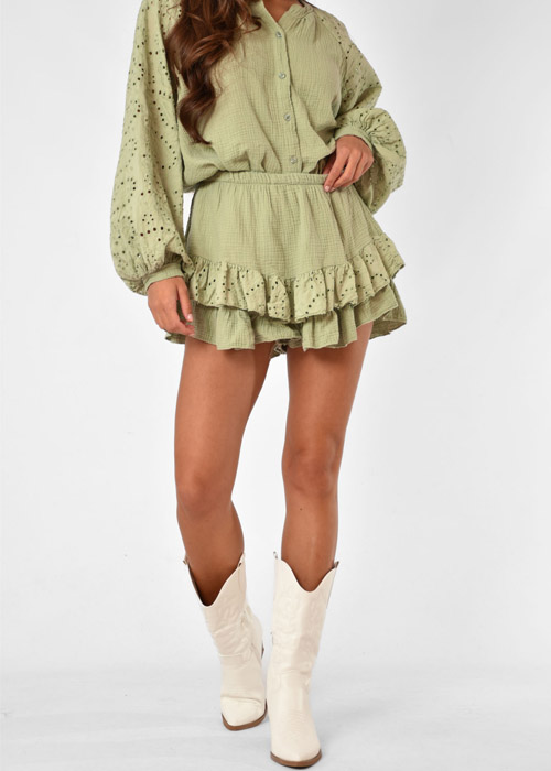 Roxy skort groen