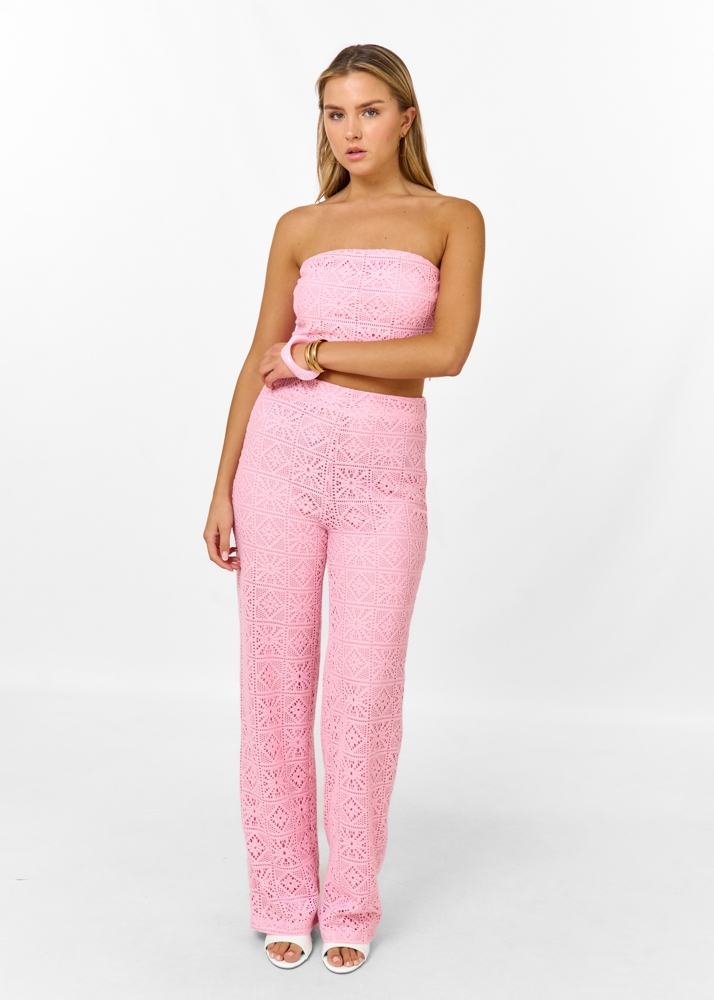Livianne broek lichtroze