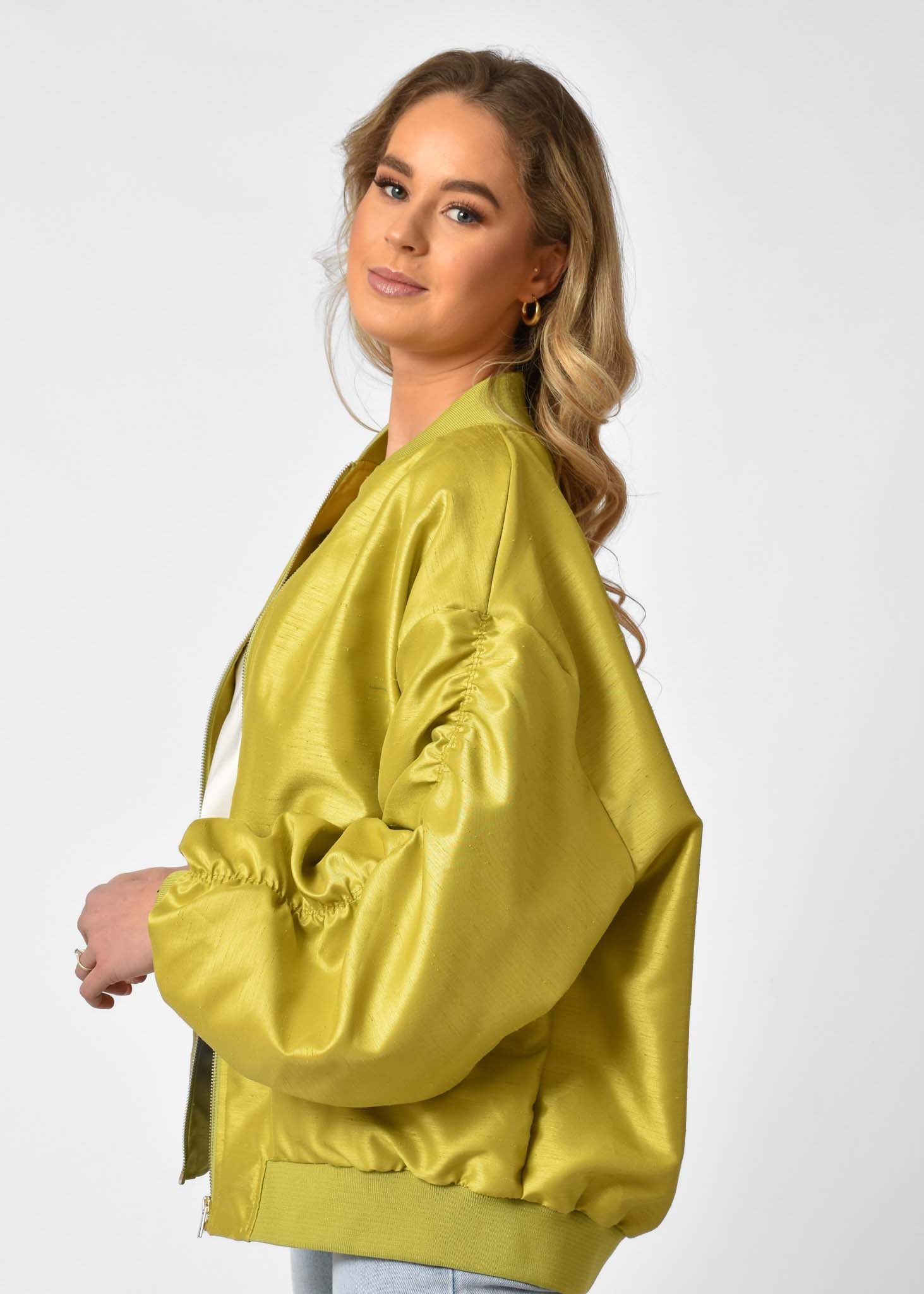Roos bomberjas lime