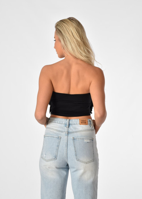 Iconic top zwart
