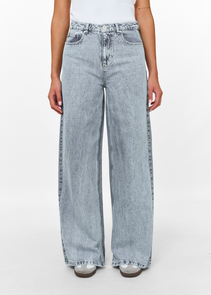 Aurelia tweekleurige denim jeans