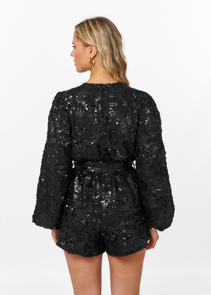 Marlies playsuit zwart