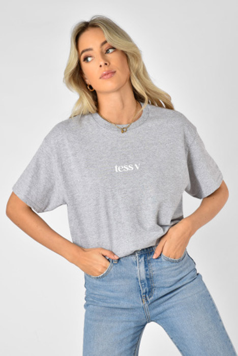 Brand t-shirt grijs